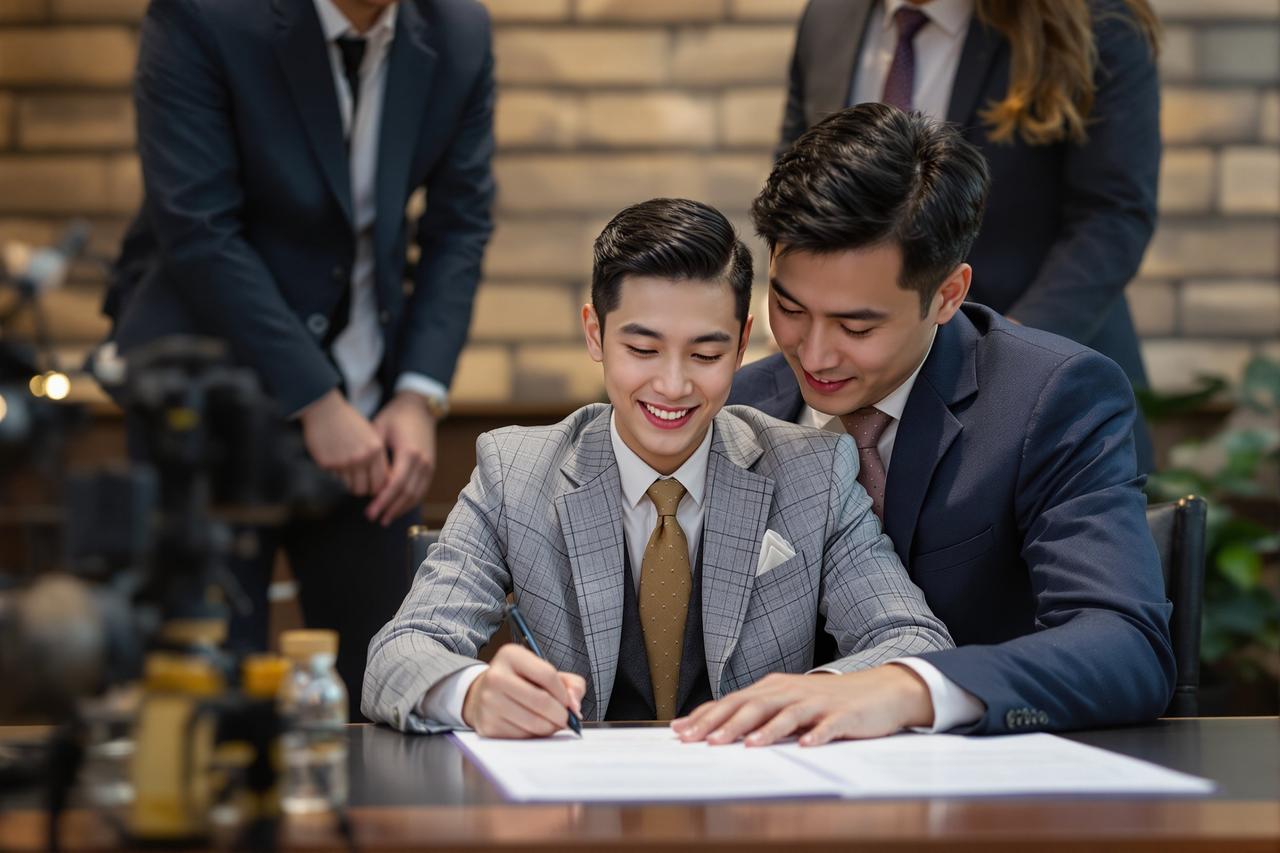 签约新生代演员陈思远，爱爱视频艺人矩阵再添新星